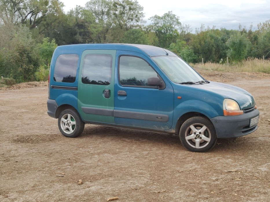 Renault Kangoo I 1.4 benzyna+ LPG. Hak. Alufelgi.