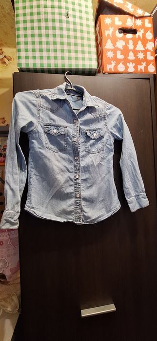 Koszula dżinsowa dla dziewczynki