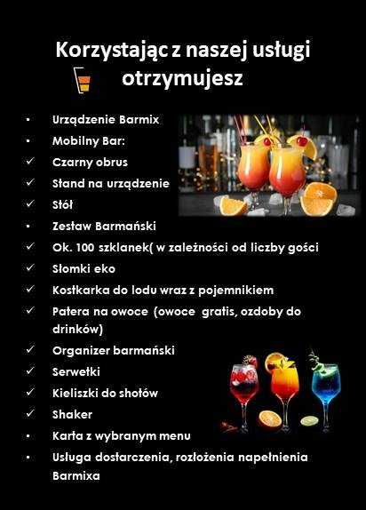 BARMIX + Love za darmo wynajem RADOMSKO i okolice