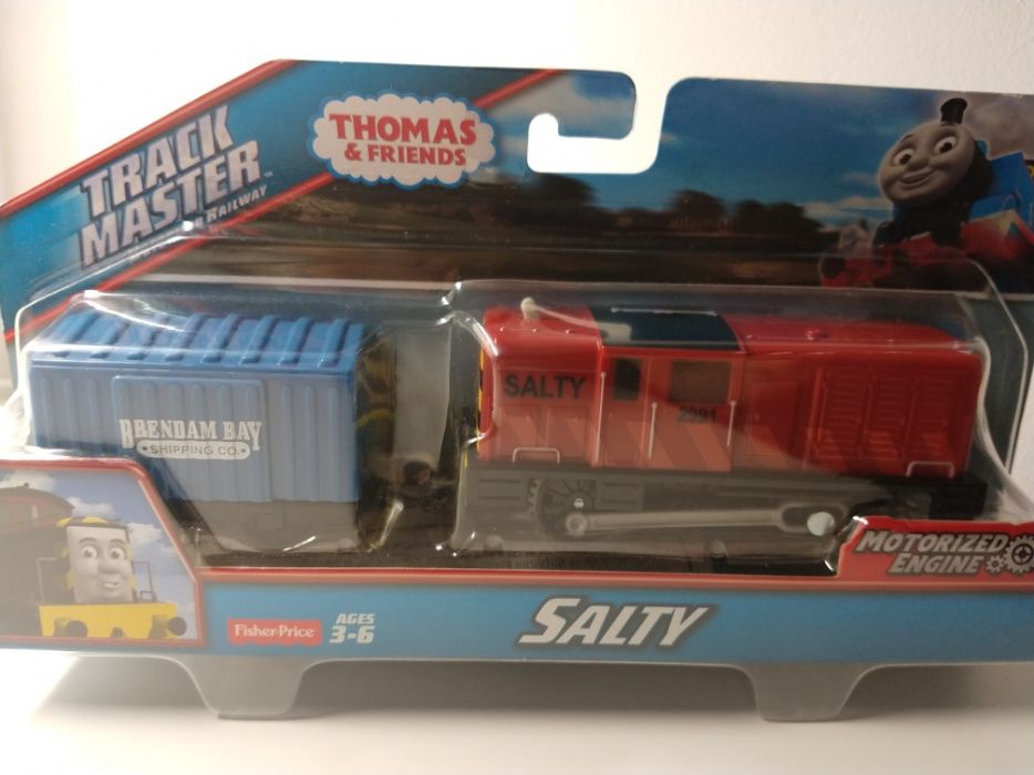 Nowa ciuchcia lokomotywa Tomek salty z napędem diesel track master