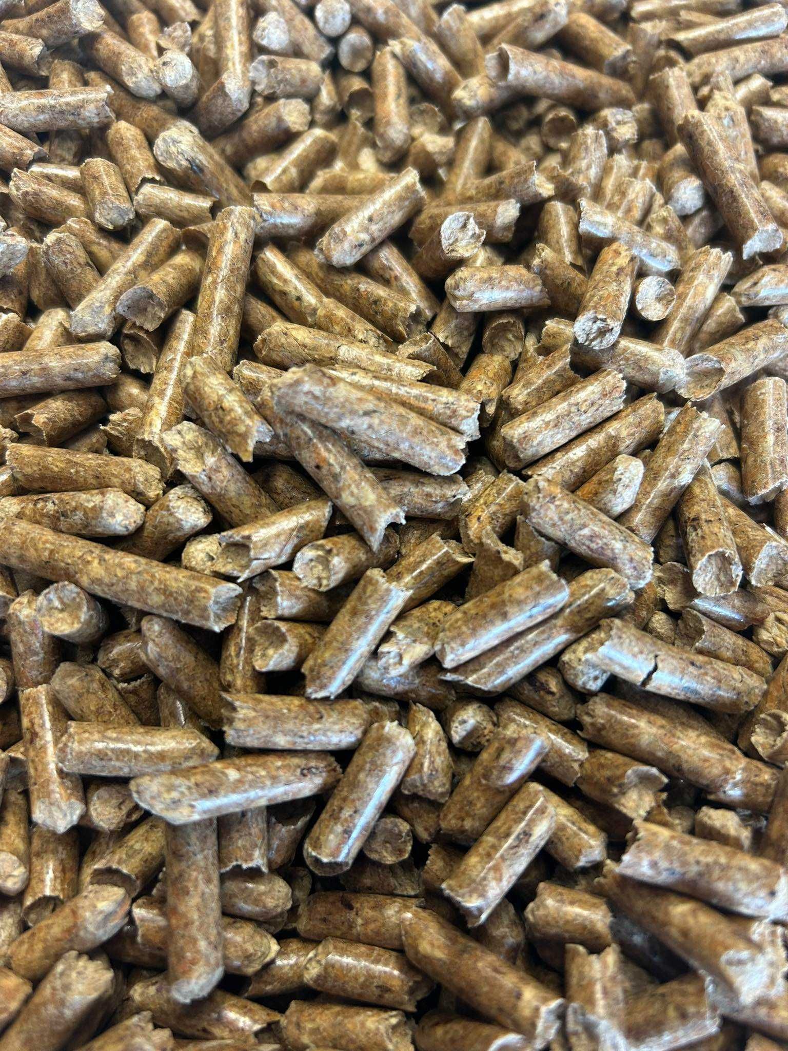 Pellet Milicz ,sosnowy ,ISKRA Premium,rozładunek Winda HDS,100%sosnowy
