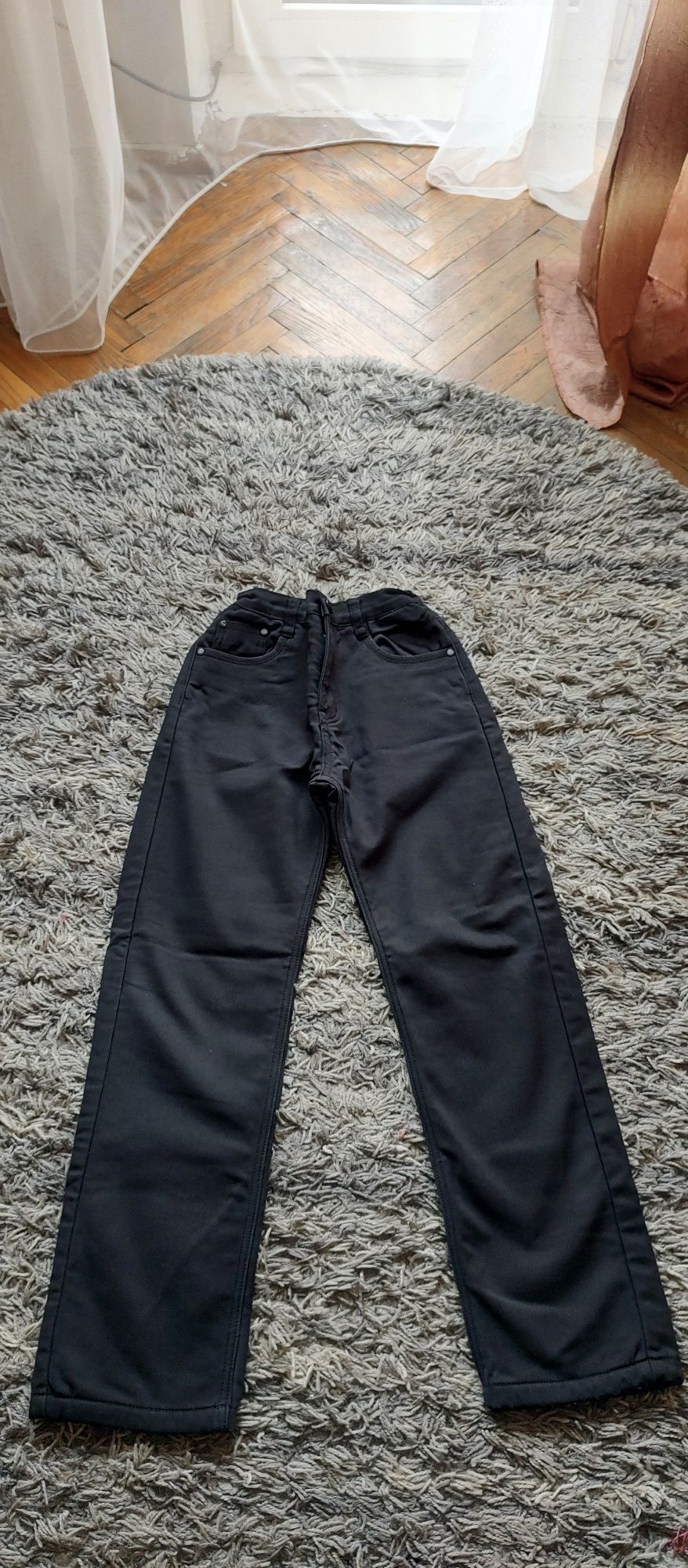 Штани на флісі Yuke, джинси зимові, утеплені