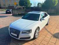 Audi A8 Audi A8 D4 3.0 TDI FullLed, kamery 360, masaże, BLACK PIANO