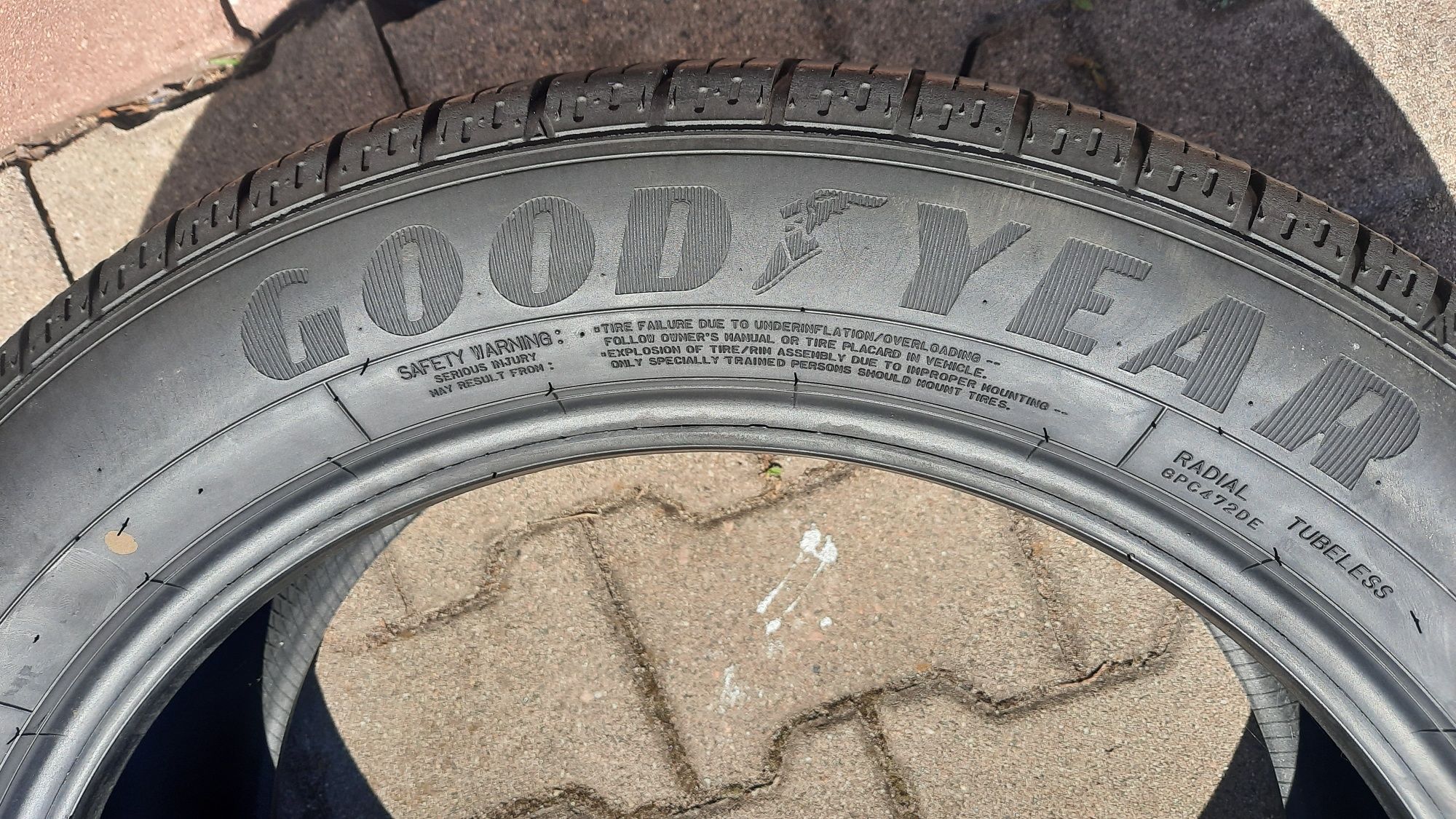 Goodyear 225/55 R19 EfficientGrip 6.5 mm