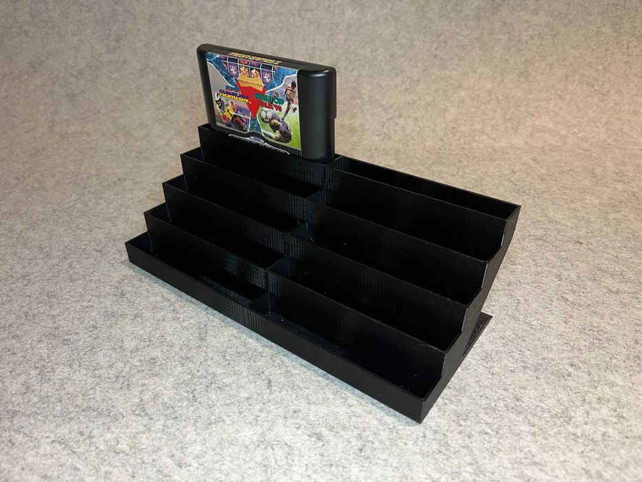 Stojak na 10 gier Sega Mega Drive Mastersystem