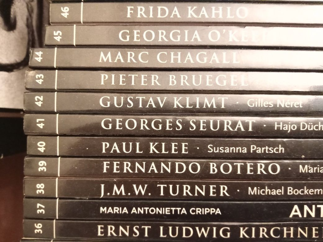 Coleção de pintores em 60 volumes