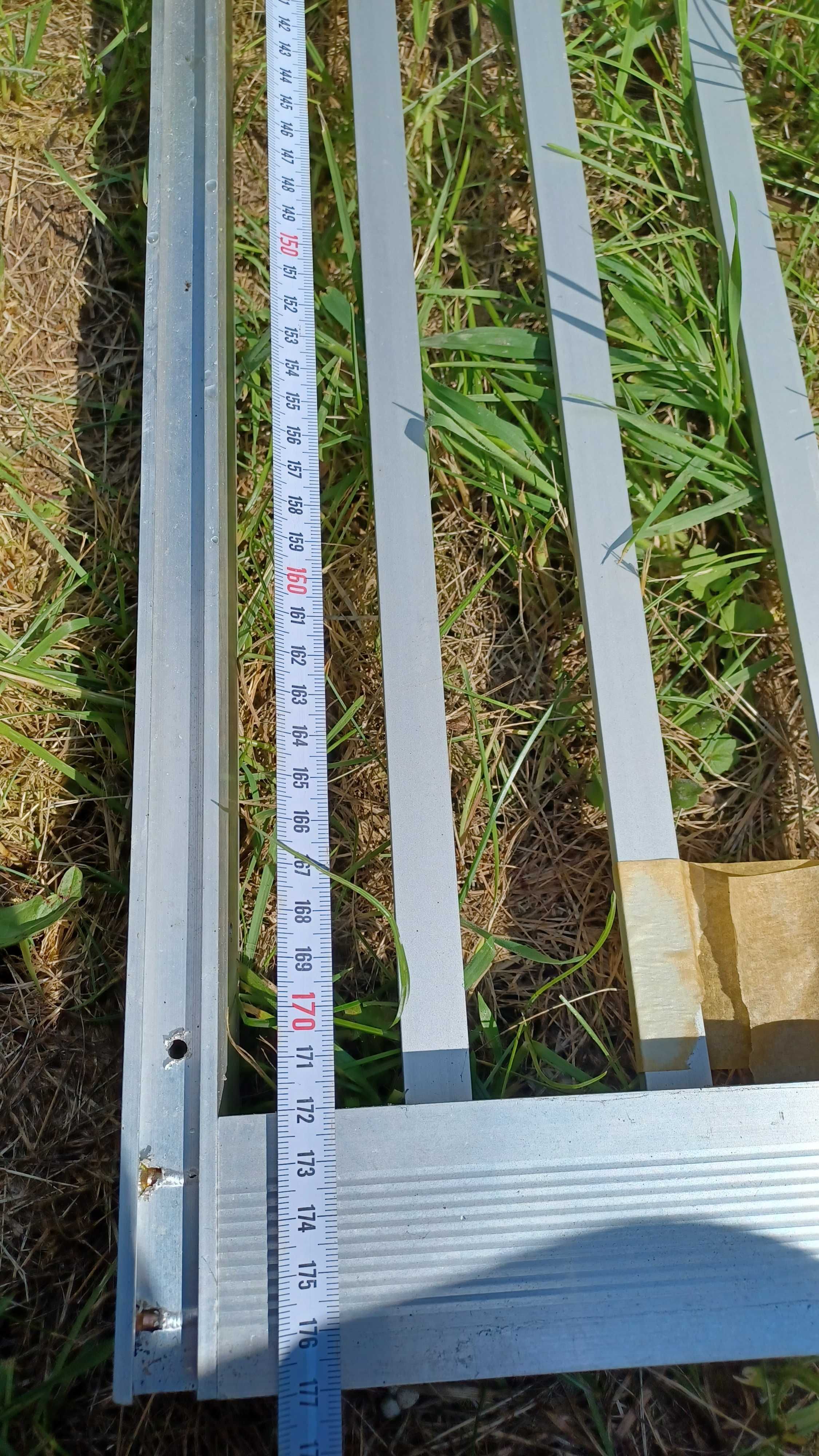 aluminiowa RAMA do kasetonu reklamowego LED 177 x 42 (reklama 200x50)