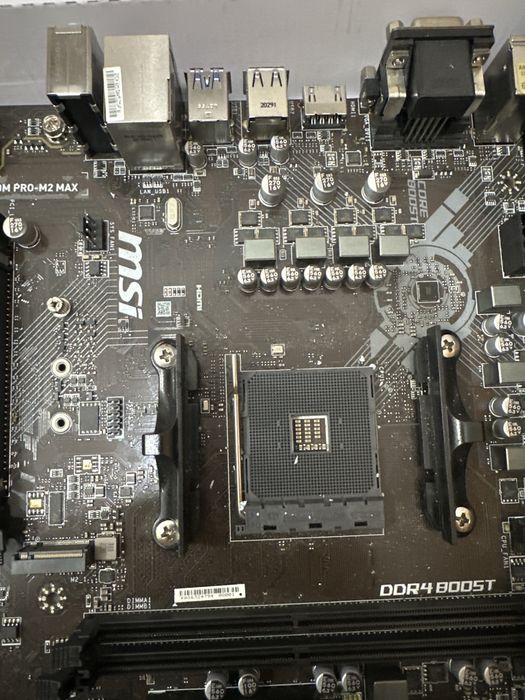 Motherboard  MSI B450M Pro M2 Max