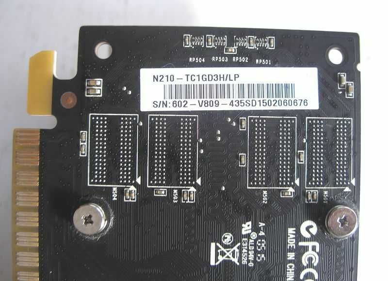 Відеокарта NVidia GeForce G210 (512 МБ DDR3)