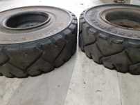 Koła 6.50-10 pełne toyota clark komatsu wózek widłowy widlak
