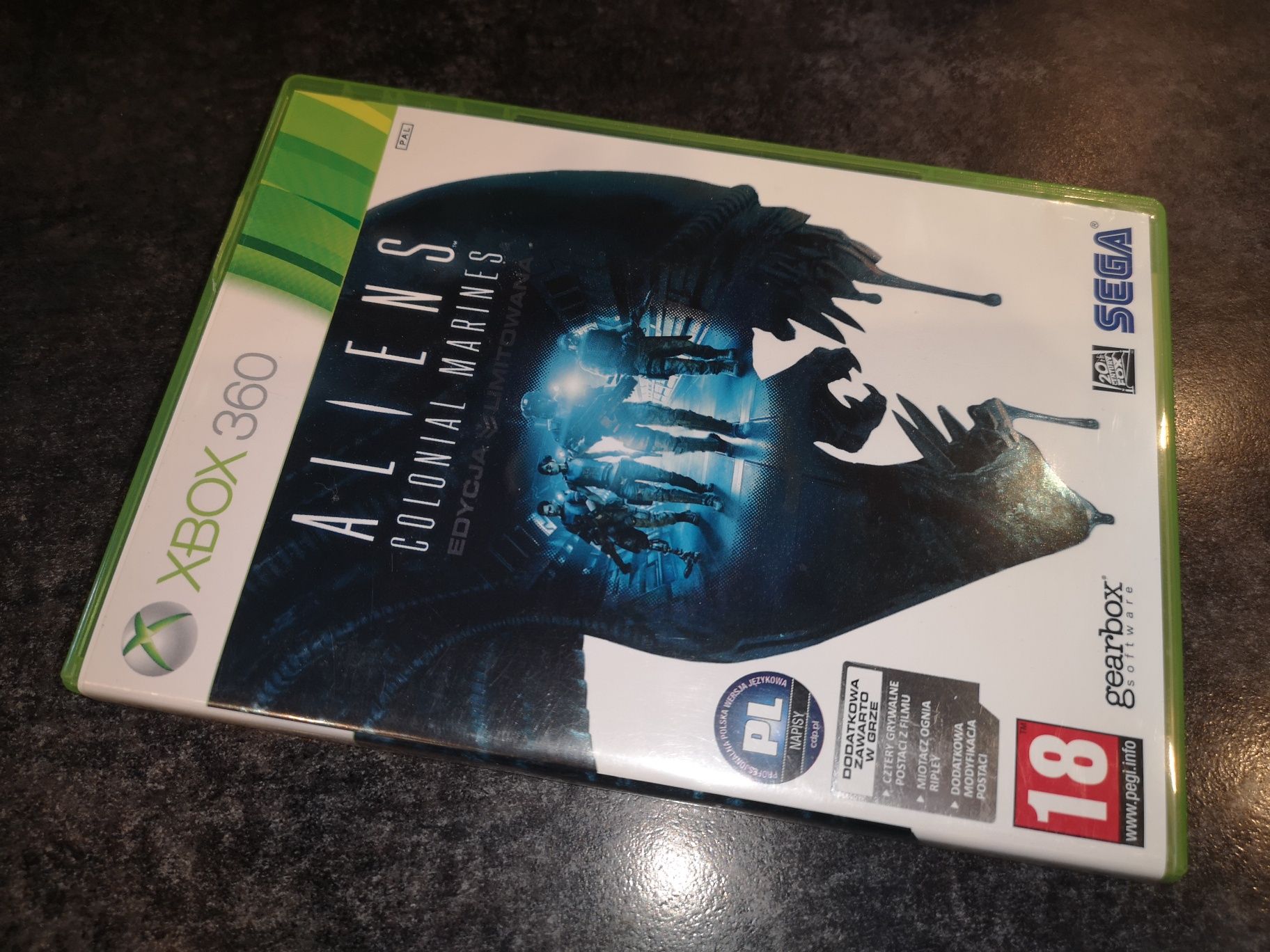 Aliens Colonial Marines XBOX 360 gra PL (stan BDB+) kioskzgrami Ursus