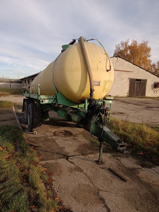 Beczkowóz fortschritt hts 10000l beczka asenizacyjne szambiarka