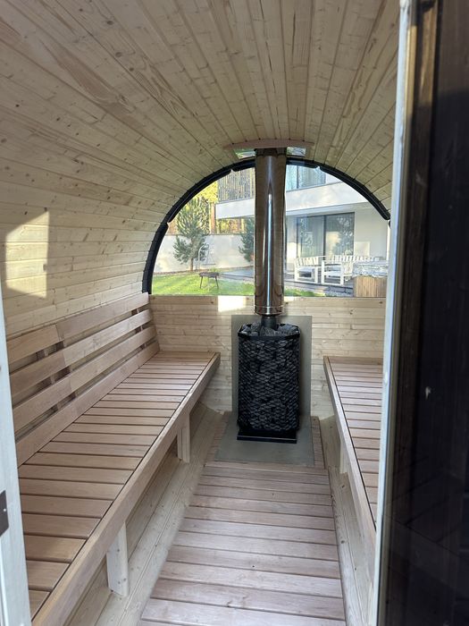 Jacuzzi Wellness Balia Sauna Spa Ogrodowa Leżanka Akryl