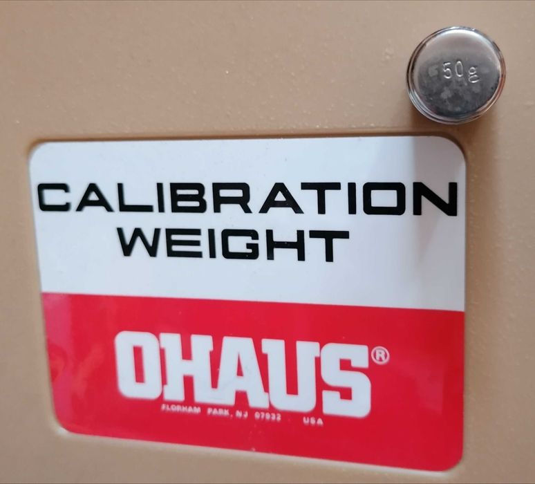 Pesos em aço cromado para calibração de precisão (balanças)