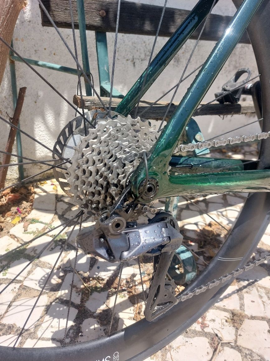 Bicicleta de Estrada RCR PRO Shimano Ultegra DI2 Sensor de Potência Ve