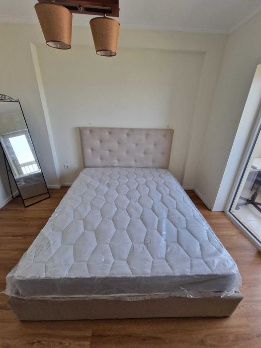 Camas de Casal Estofadas de Luxo 199€ Disp. em Várias Cores! 190x140m!