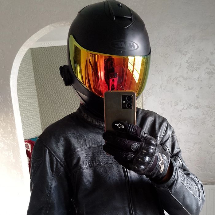 Мотошолом HJC is-17 з гарнітурою