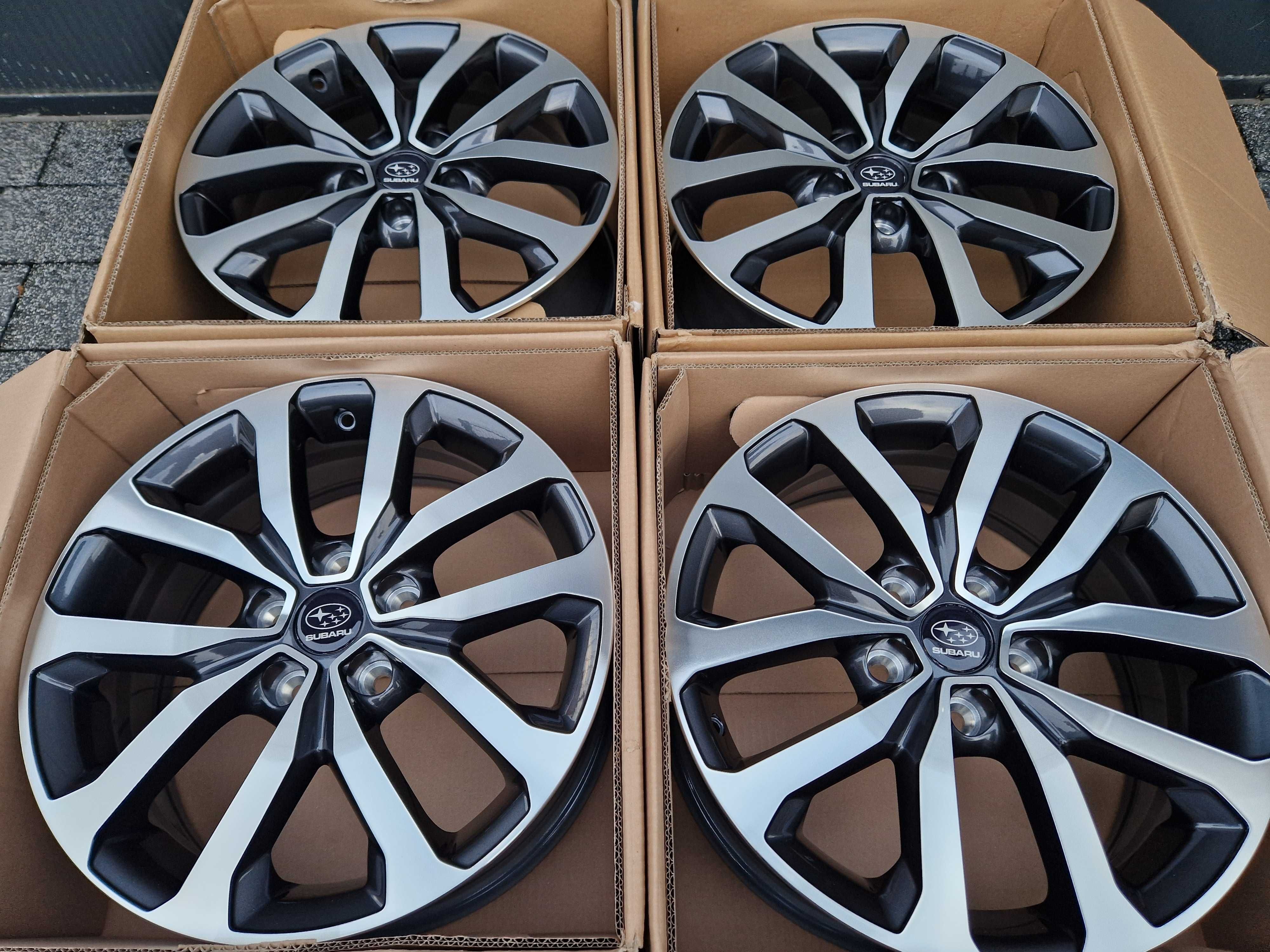 Felgi 17" SUBARU Outback, Forester Levorg 5x114,3