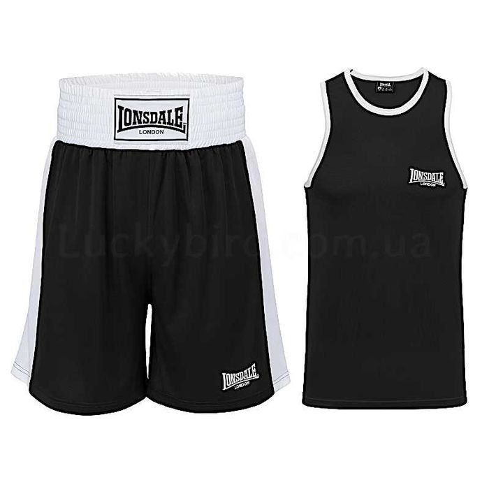 Lonsdale Форма для боксу дитяча Shorts and Vest Set Kids