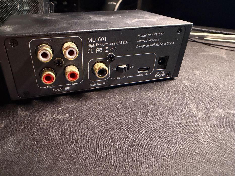 xDuoo MU-601 USB DAC (ЦАП)