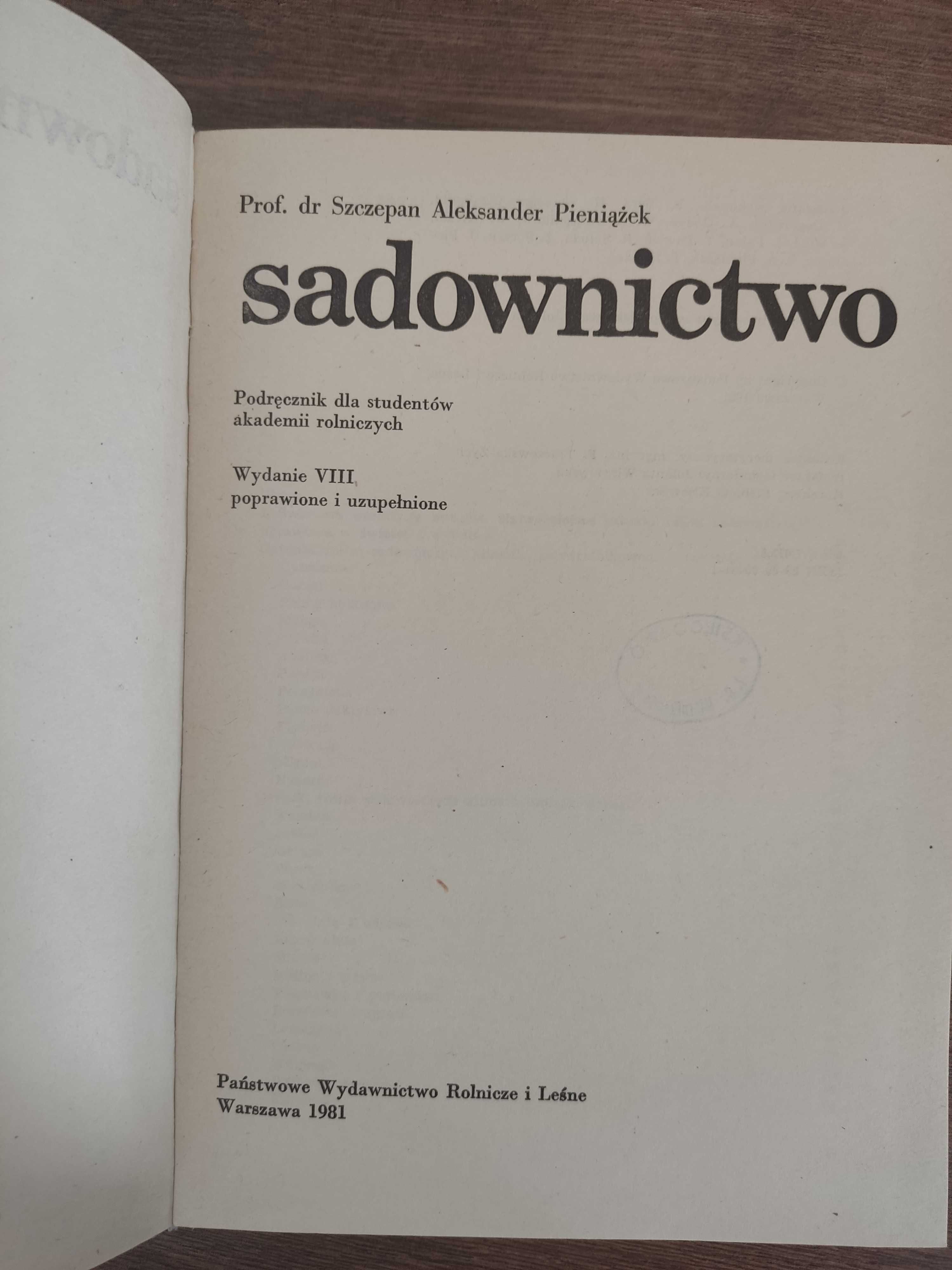 Sadownictwo, 1981