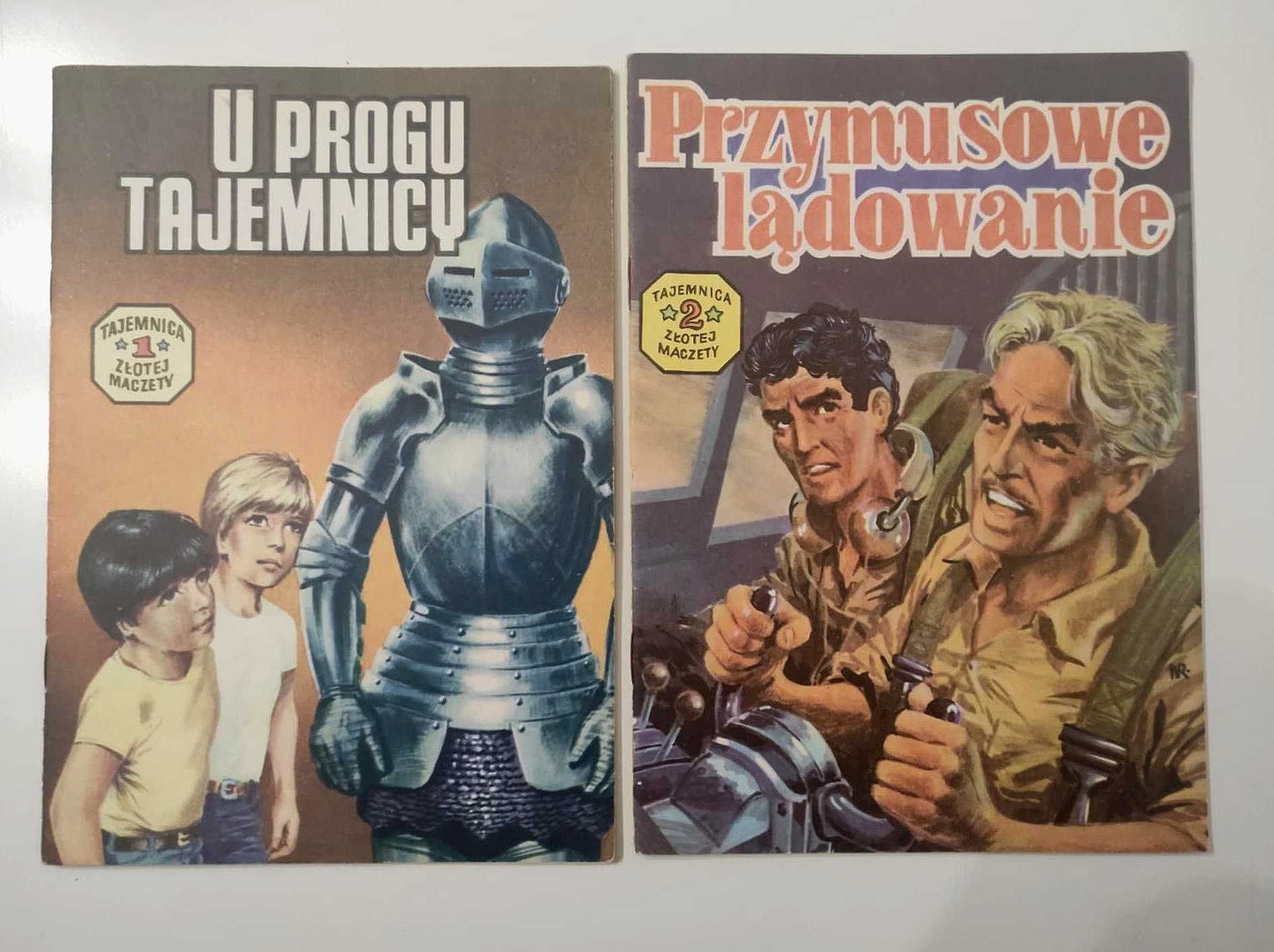KOMIKSY PRL - "Tajemnice złotej maczety" cz. 1 i 2