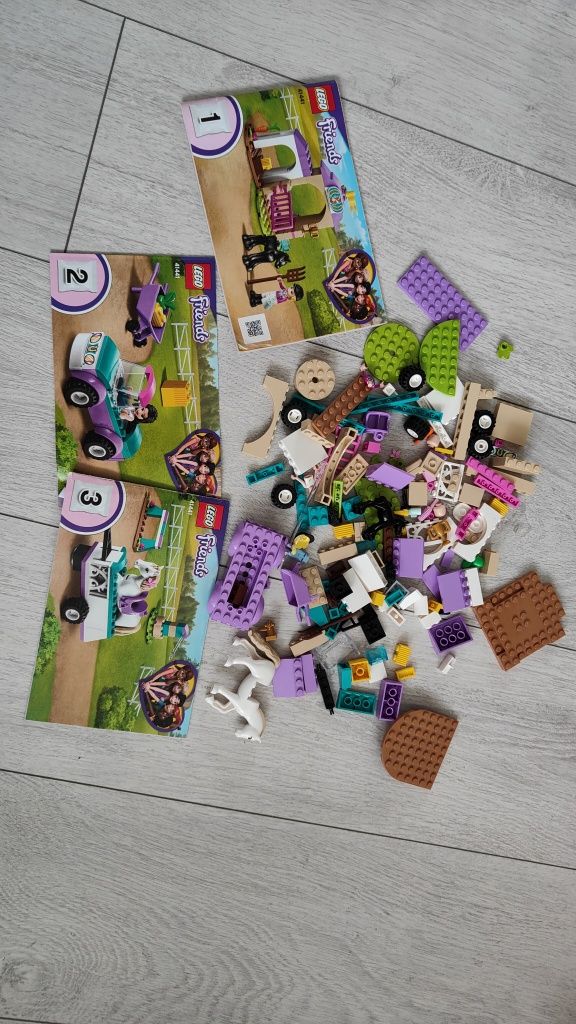 LEGO friends 41441 szkółka jeździecka i przyczepa dla konia Emma