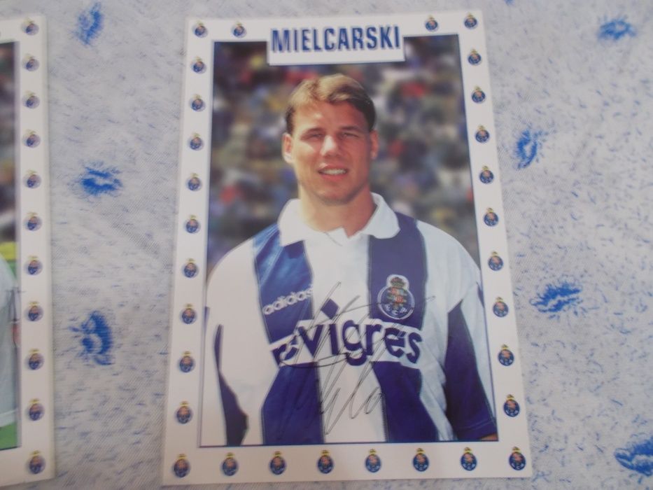 postal futebol clube do porto fcp 2 jogadores Welt e Mielcarski