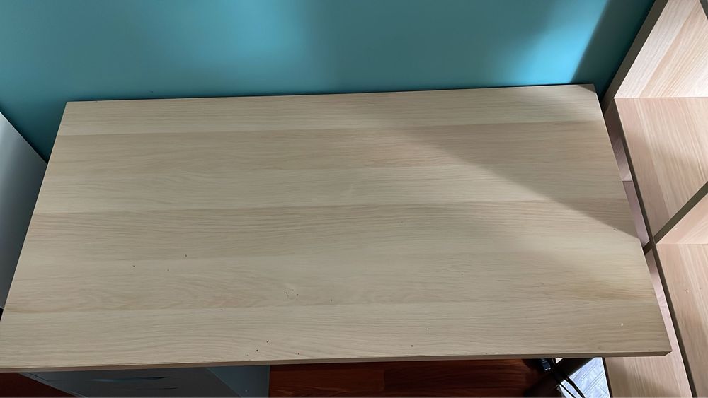 biurko Ikea z komoda