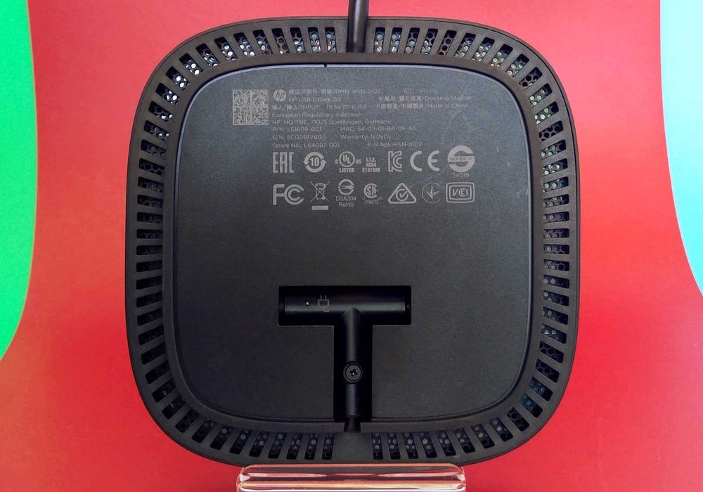 Док-станция HP USB-C Dock G5 Type-C для ЛЮБОГО ноутбука/ПК до3монитров