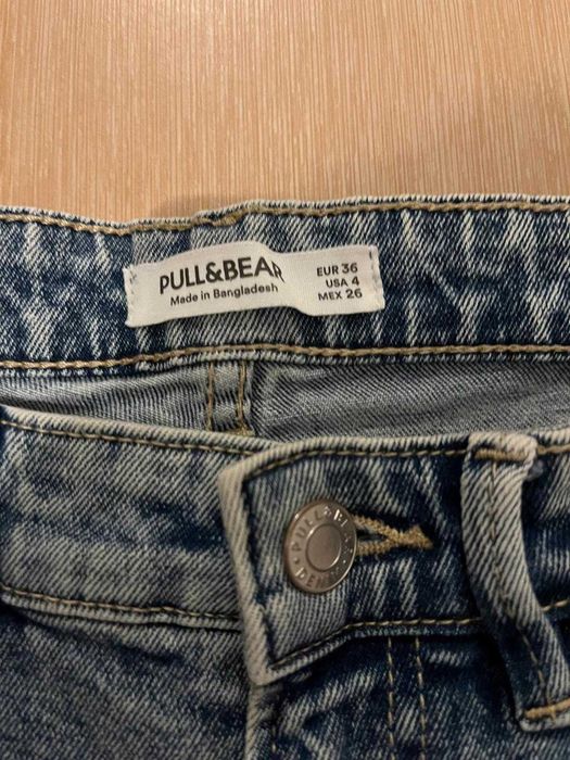 Calças de ganga mom jeans