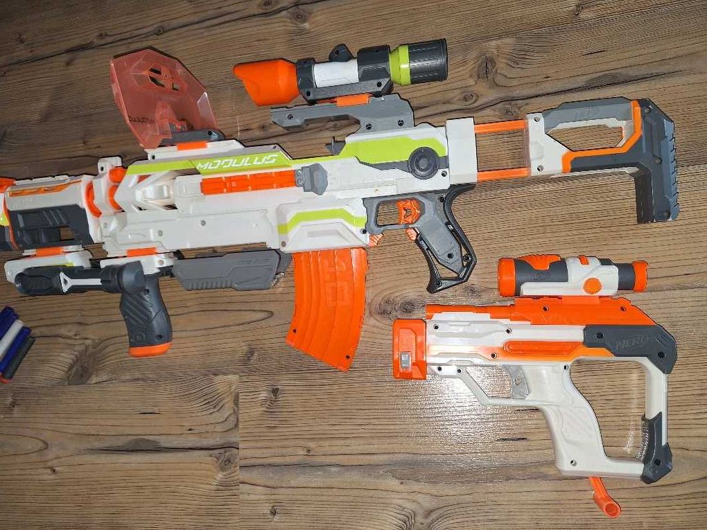 Nerf Modulus N-Strike Elite celownik itd