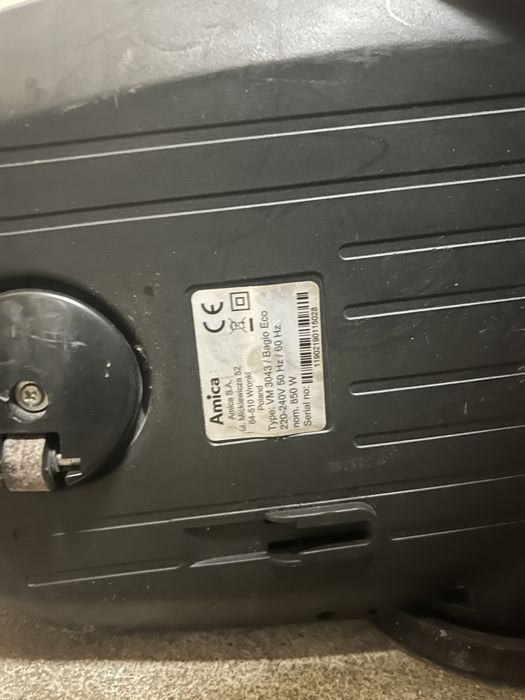 Amica VM 3043 Bagio Eco  900W EPA 12 odkurzacz bezworkowy filtr hepa