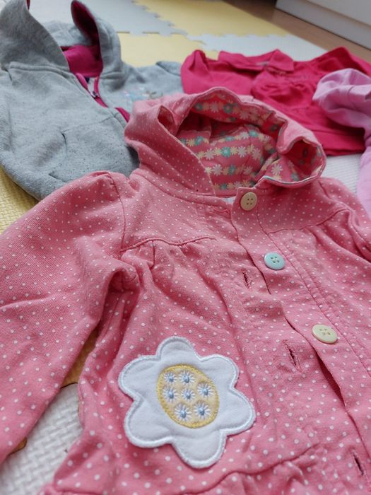 Bluzy na dziewczynki 62-68