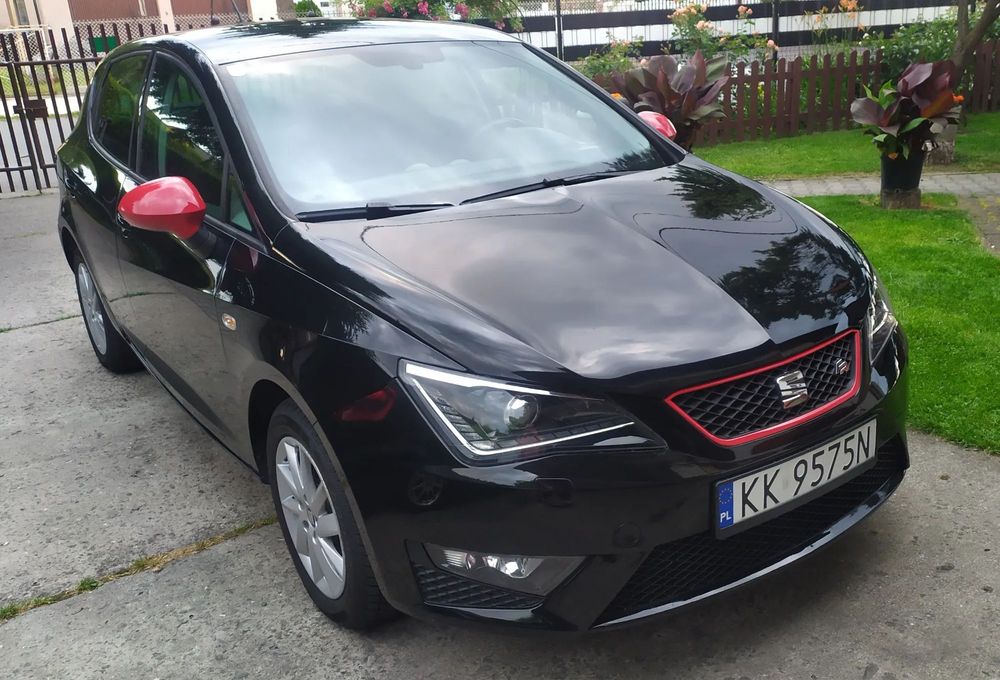 Seat Ibiza IV Lift FR 1.2 TSI 90KM 2016 Czarna Xenon Led zarejestrowana