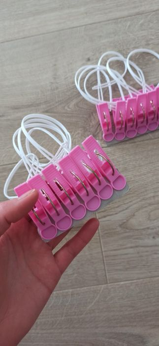 Spinacze z pętelką klamerki na pranie klamry do prania klipsy wieszaki