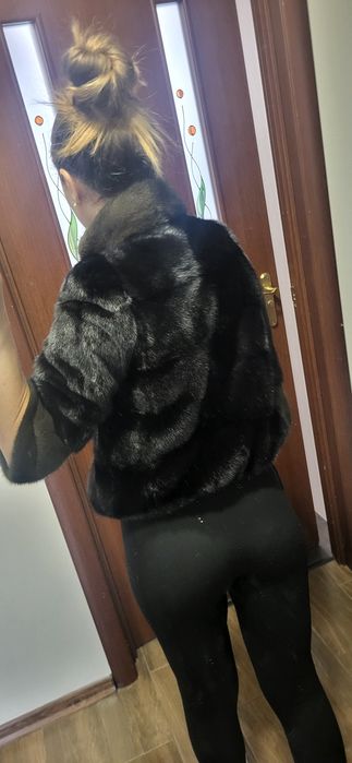 Шуба норкова автоледі