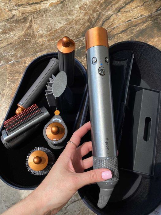 Стайлер Dyson airwrap complete HS05 Long (Nickel/Copper)