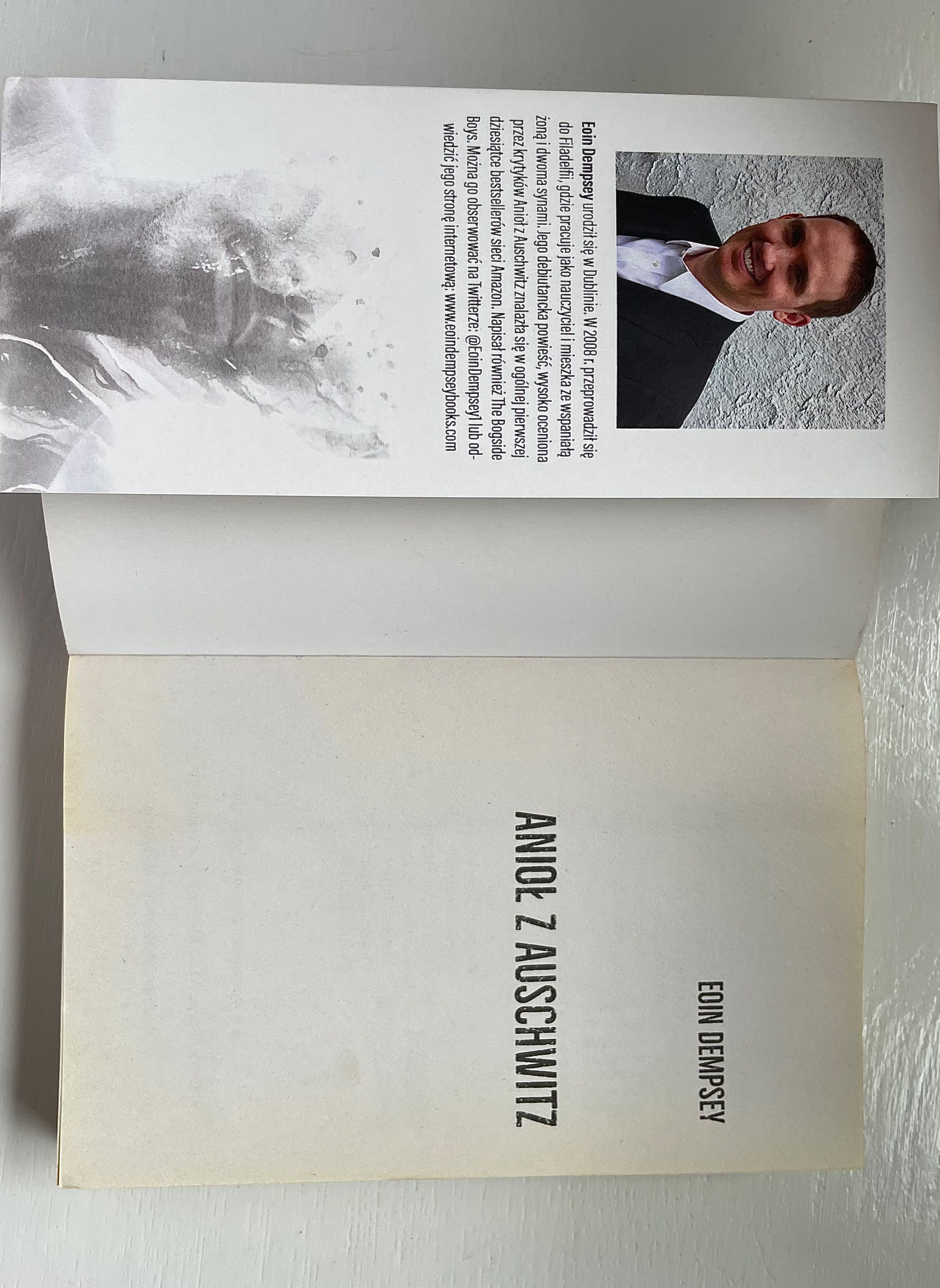 Książka „Anioł z Auschwitz” Eoin Dempsey