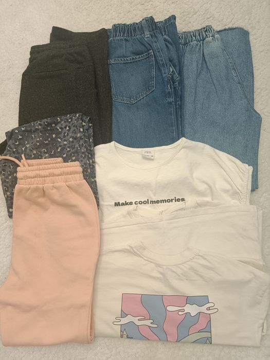 Zestaw ubrań dla dziewczynki r 146-152