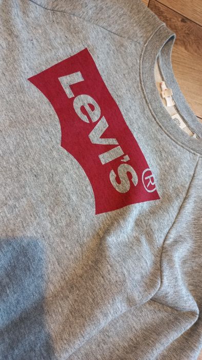 Szara bluza męska Levis