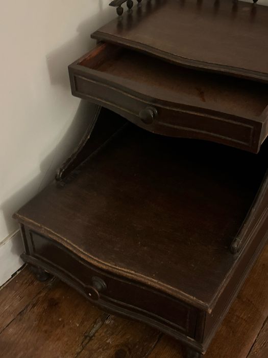 Movel Cabeceira Madeira vintage