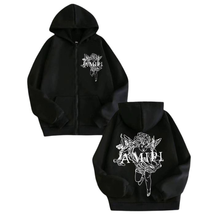 Зип-Худи Amiri Logo унисекс амири толстовка кофта лонгслив тишка