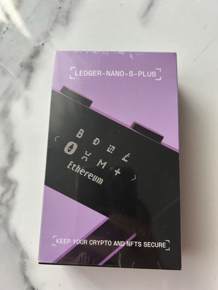 NOWY Portfel kryptowalut Ledger Nano S Plus czarny mat, niska cena