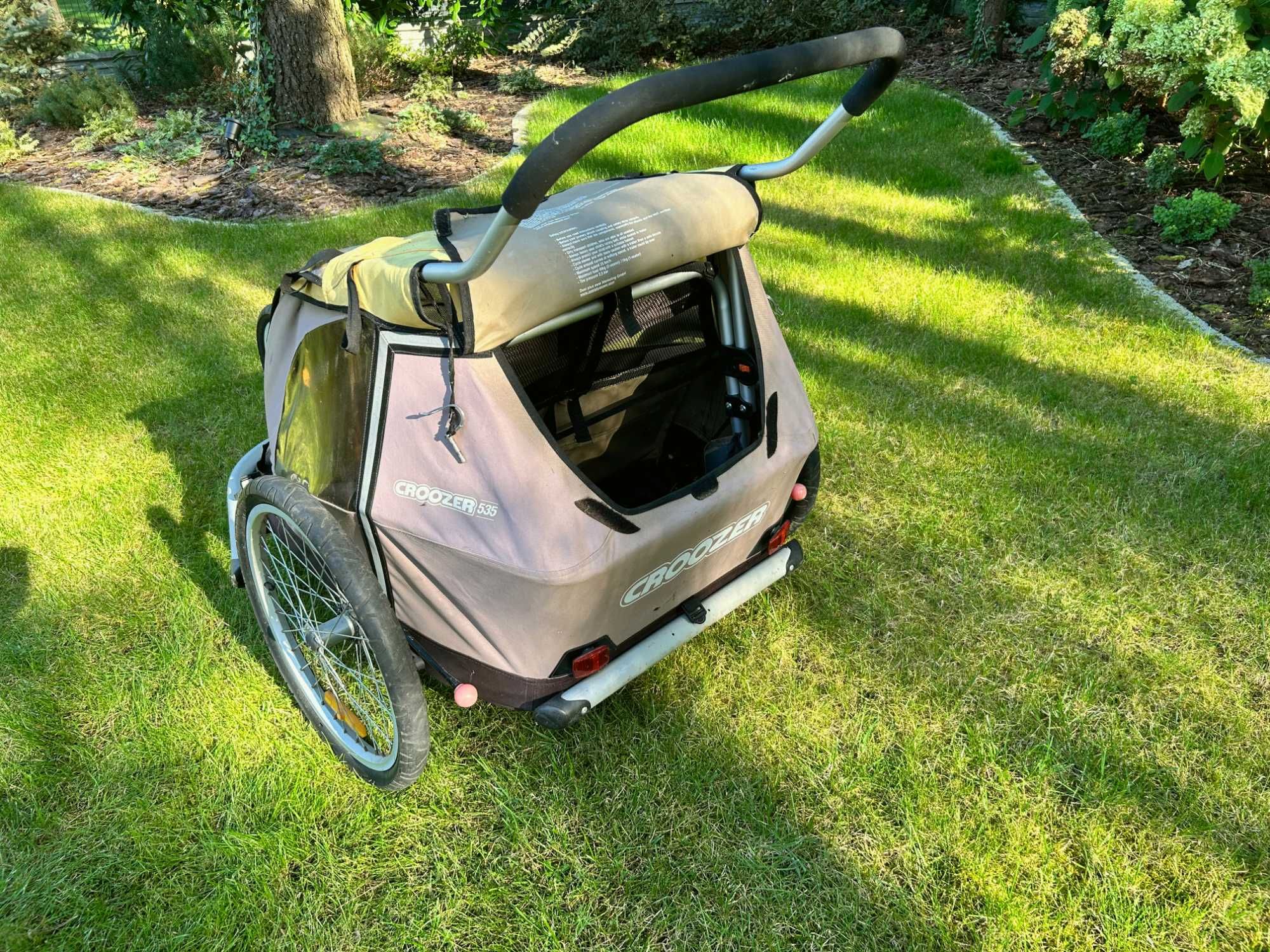 Przyczepka rowerowa 2 osobowa Croozer 535