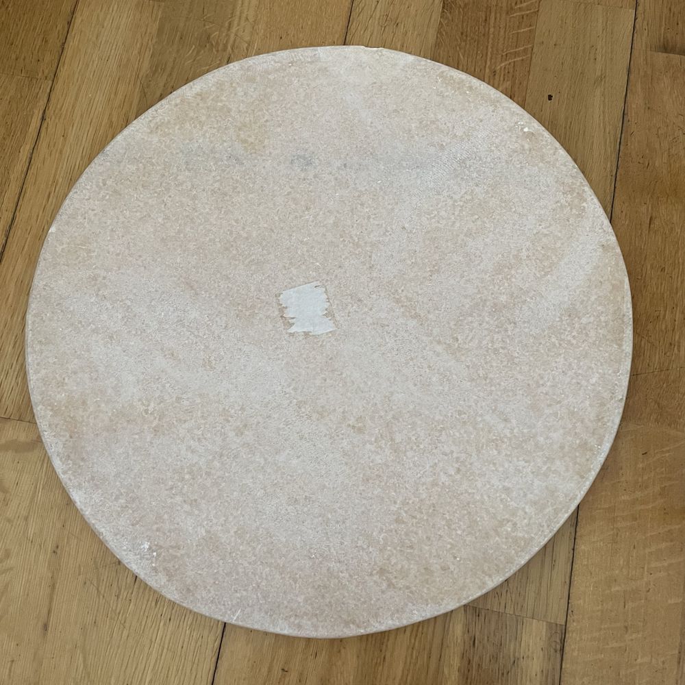 Zara Home Mesa auxiliar de apoio decorativa de Pedra natural