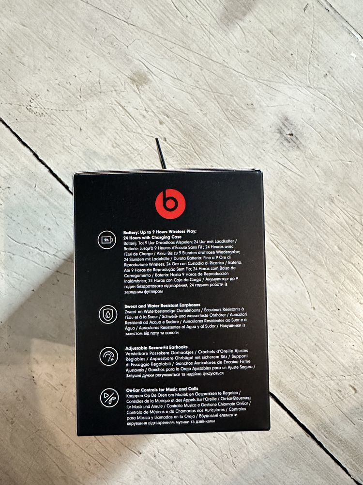 Sluchawki bezprzewodowe PowerBeats Pro czarne