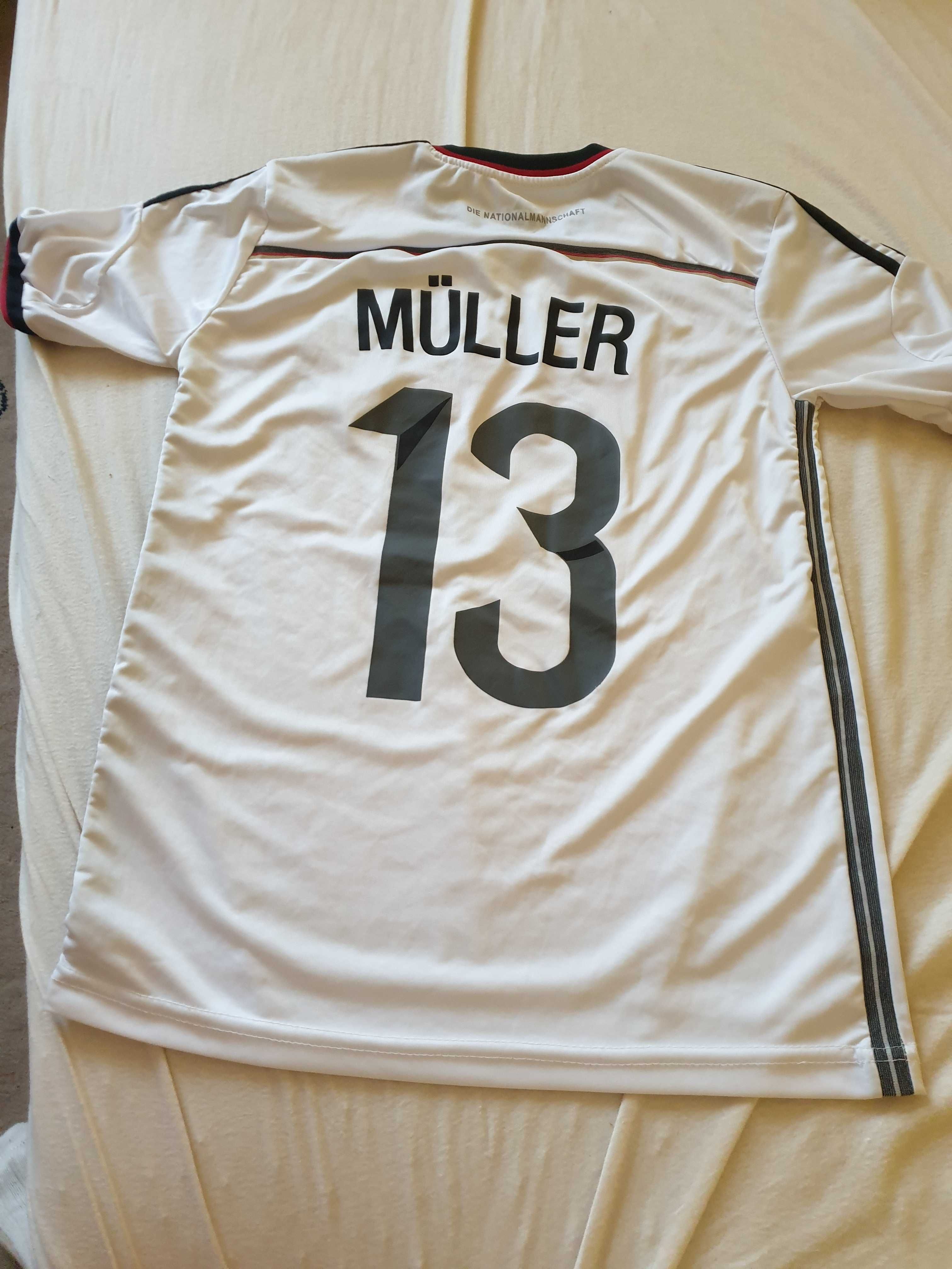 Koszulka Reprezentacja Niemcy Mannschaft Muller Lahm