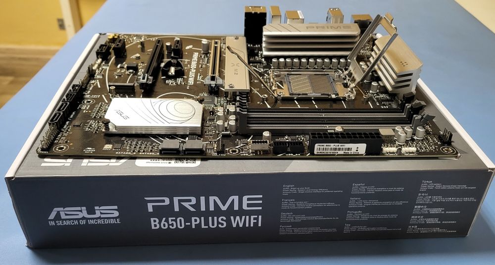 Материнська плата Asus PRIME B650-Plus Wi-Fi (sAM5, AMD B650, PCI-Ex16
