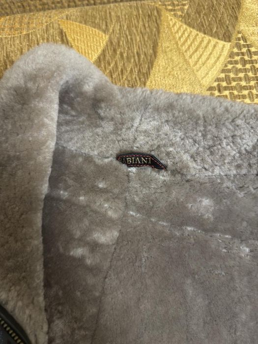 Мужская Практически Новая Дублёнка Fabiani размер 56-58